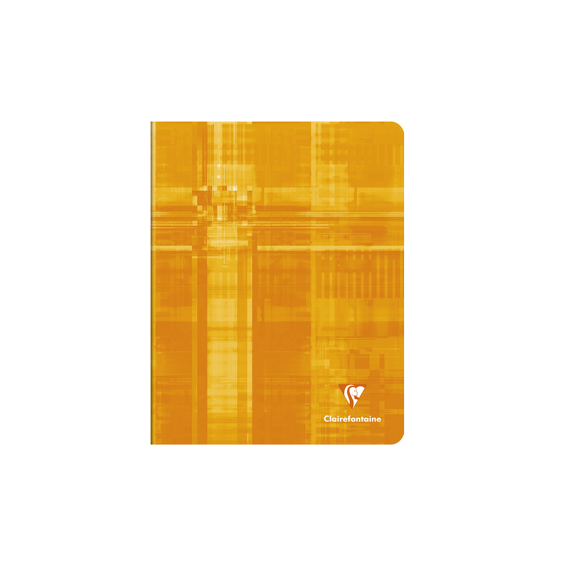 CAHIER CLAIREF. PIQ. A5 QUAD.+M 60FLS JAUNE