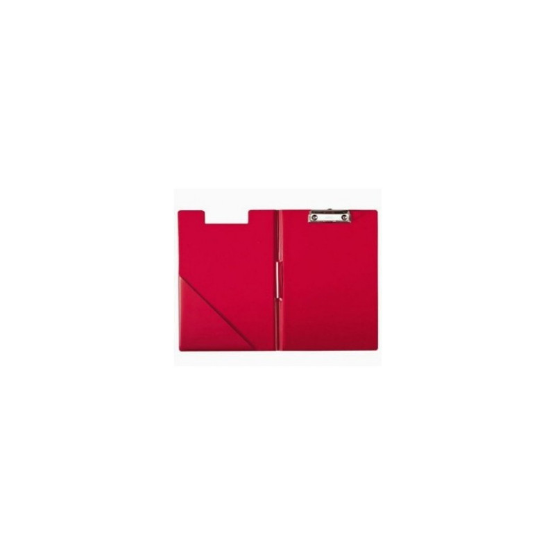 PLAQUE A PINCE A4 DOUBLE LEITZ ROUGE