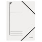 FARDE A ELAST. A4 CART. LEITZ BLANC