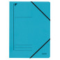 FARDE A ELAST. A4 CART. LEITZ BLEU