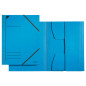 FARDE A ELAST. A4 CART. LEITZ BLEU