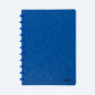 CAHIER ATOMA A4 CARTON QUAD. BLEU