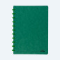 CAHIER ATOMA A4 CARTON QUAD. VERT