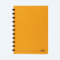 CAHIER ATOMA A4 CARTON QUAD. JAUNE