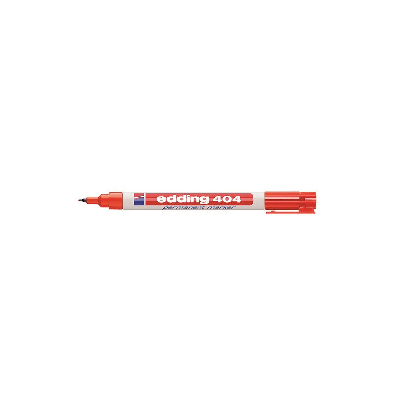 MARQUEUR PER. EDDING 404R 0,75MM ROUGE