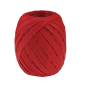 RUBAN CADEAU PATTBERG PELOTE 30M RAFFIA ROUGE