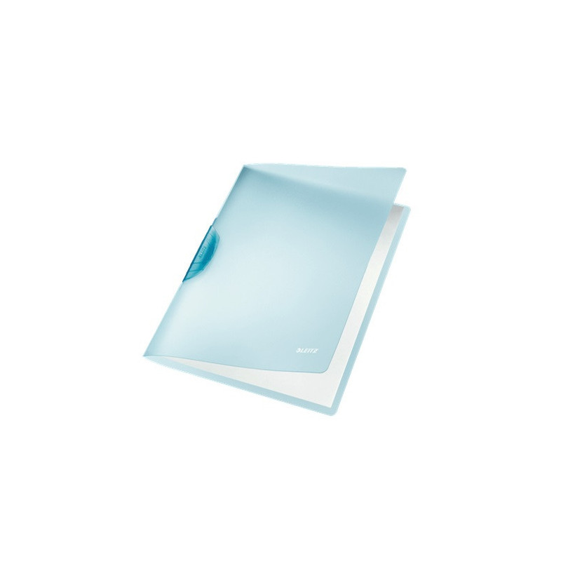 MAPPE A PINCE LEITZ A4 COLOR CLIP BL/CL.