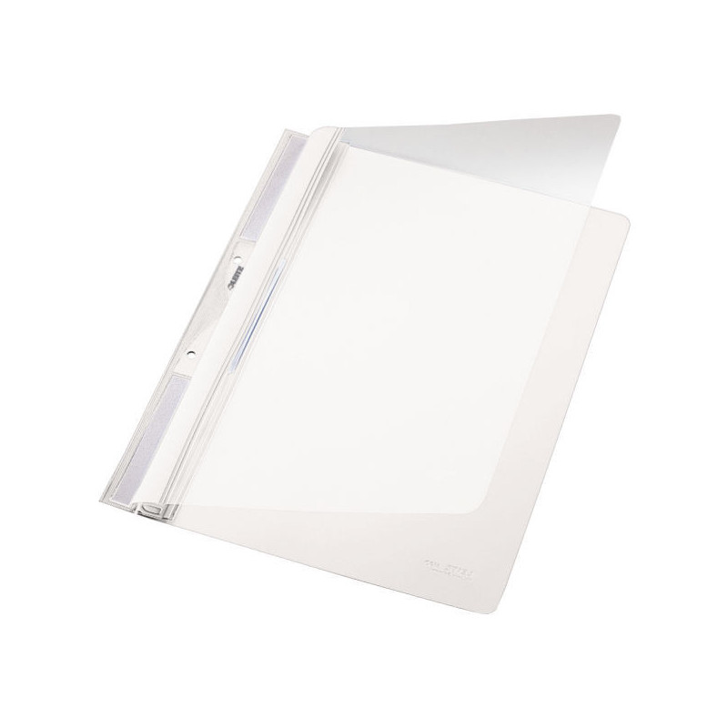 FARDE A GLISS. PLAST. A4 LEITZ 4190 BLANC
