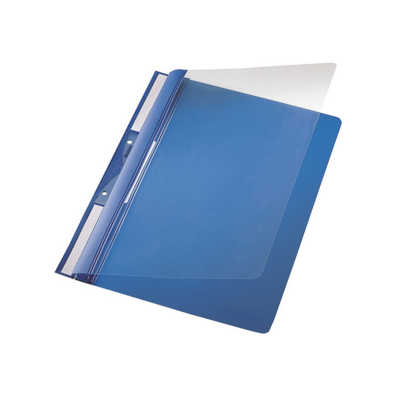 FARDE A GLISS. PLAST. A4 LEITZ 4190 BLEU