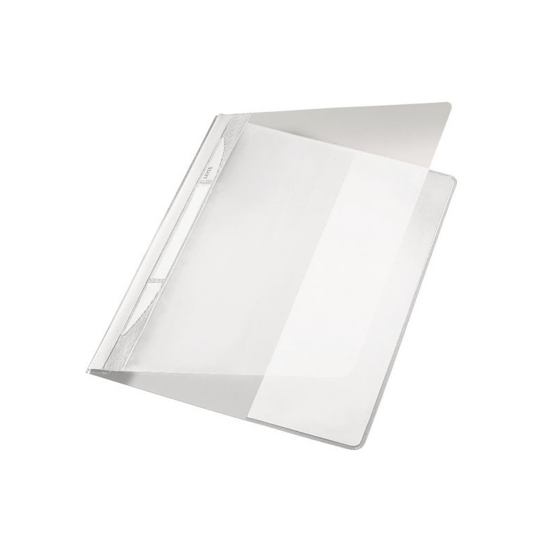 FARDE A GLISS. PLAST. A4+ LEITZ 4194 BLANC
