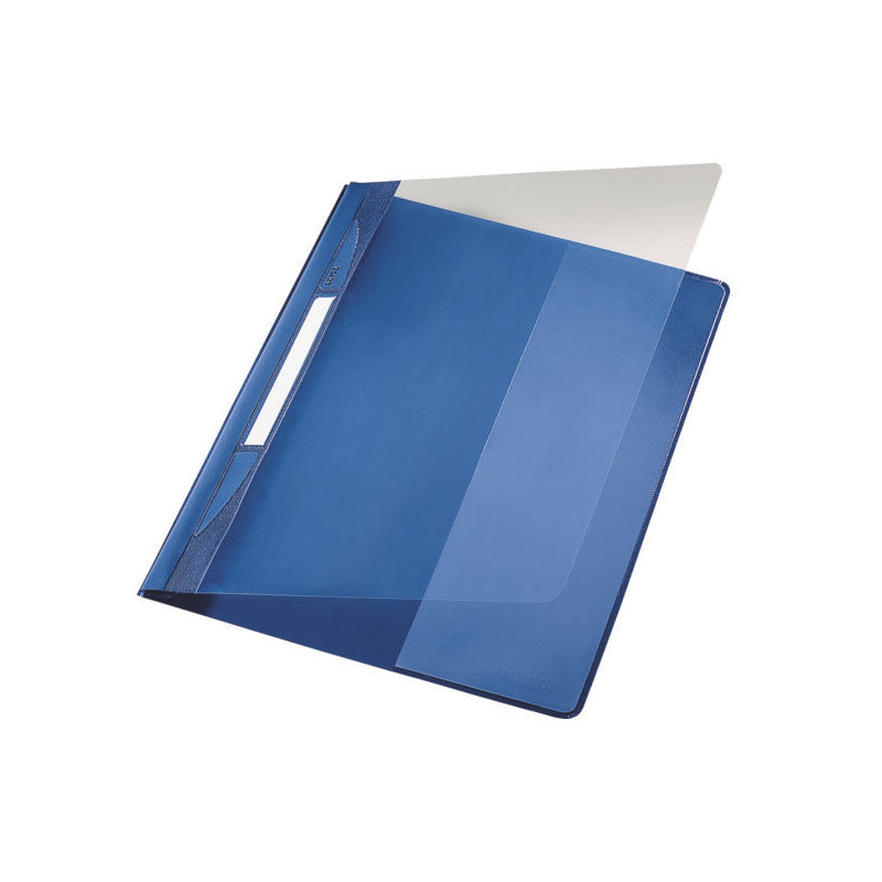 FARDE A GLISS. PLAST. A4+ LEITZ 4194 BLEU