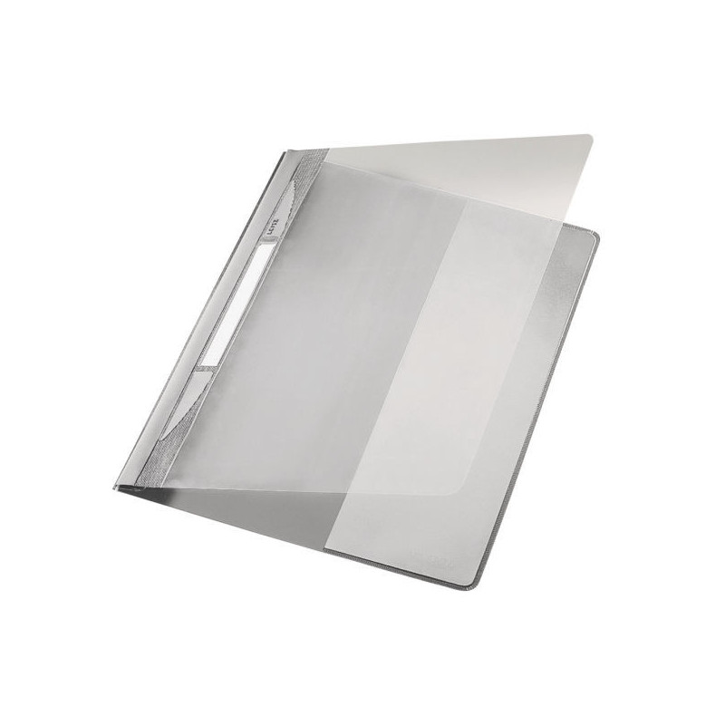 FARDE A GLISS. PLAST. A4+ LEITZ 4194 GRIS
