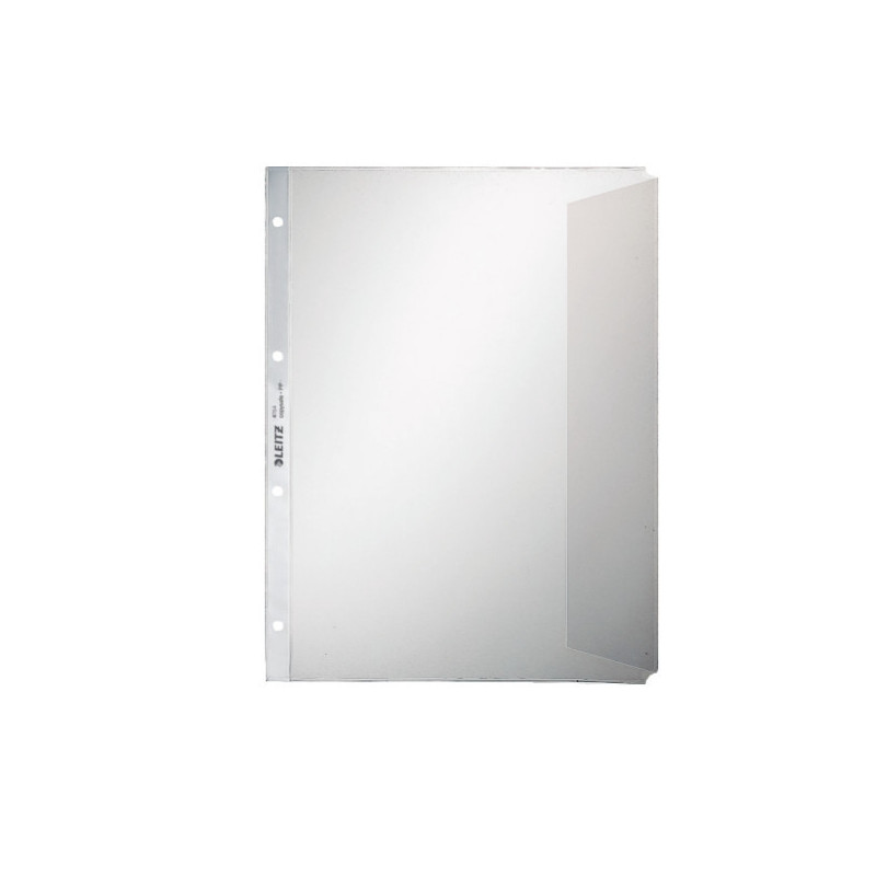 HOUSSE A4 TRANSP. LEITZ GRAINEE 120MY