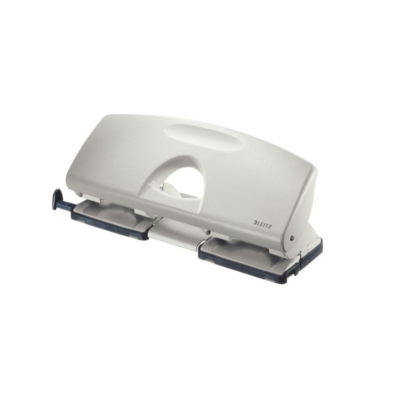 PERFORATEUR LEITZ 4 TROUS GRIS 25FLS