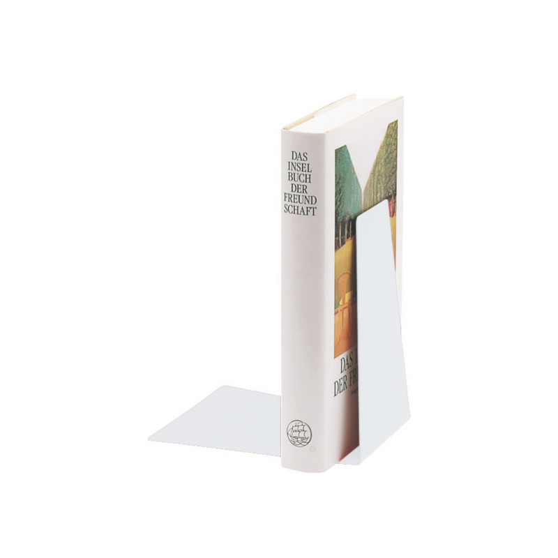SERRE-LIVRES LEITZ METAL BLANC
