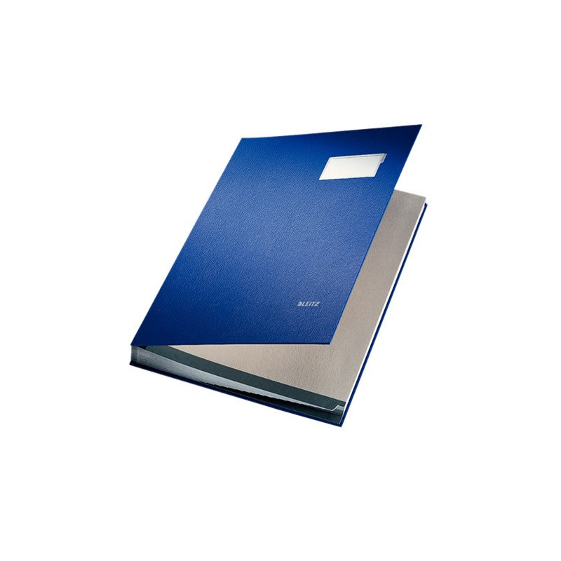 SIGNATAIRE LEITZ 20 COMP. BLEU