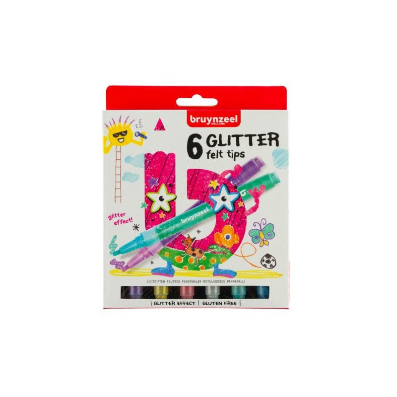 FEUTRE ECO. BRUYNZEEL 6PCS 