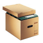BOITE ARCHIVES LEITZ CONTENEUR BRUN