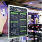 PORTE-AFFICHE DURABLE DURAFRAME SUN A3 ARGENT METALLISE