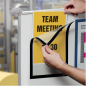 PORTE-AFFICHE DURABLE DURAFRAME MAGNETIC A4 NOIR