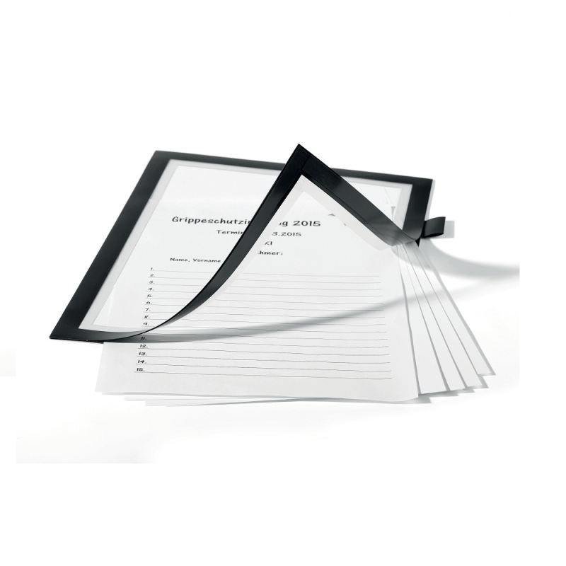 PORTE-AFFICHE DURABLE DURAFRAME NOTE A4 NOIR