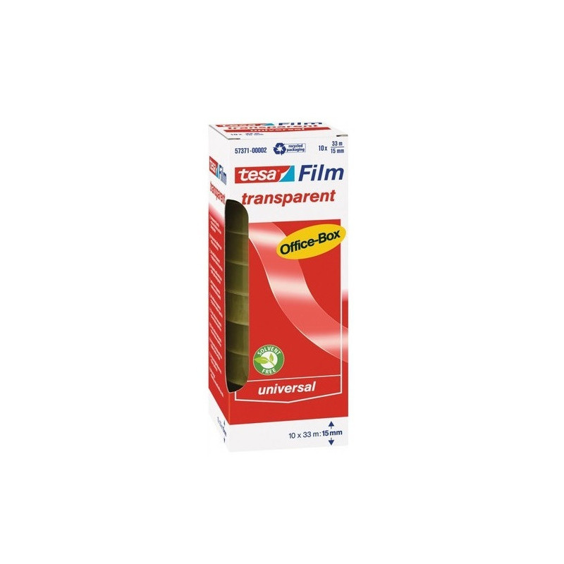 RUBAN ADHESIF 15MMX33M TRANSP. TESA