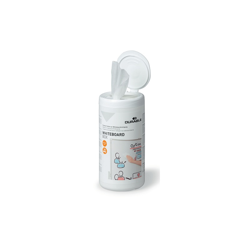 LINGETTES DURABLE TABLEAU BLANC 100PCS