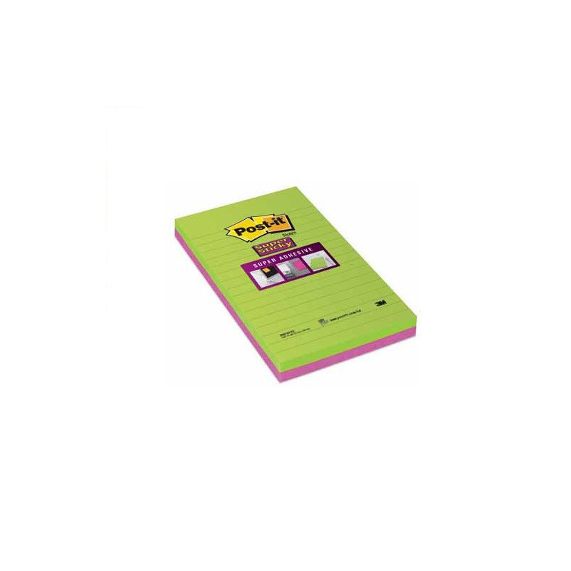 NOTES ADHES. 125X200MM POST-IT ASS. 2PCS