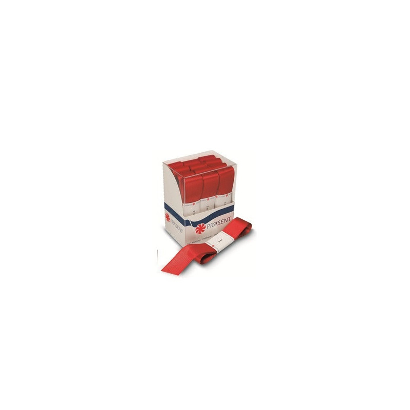RUBAN CADEAU PATTBERG 3MX25MM EUROPA ROUGE