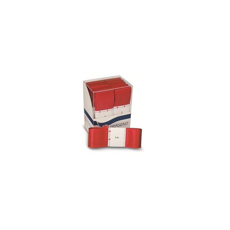 RUBAN CADEAU PATTBERG 3MX40MM EUROPA ROUGE