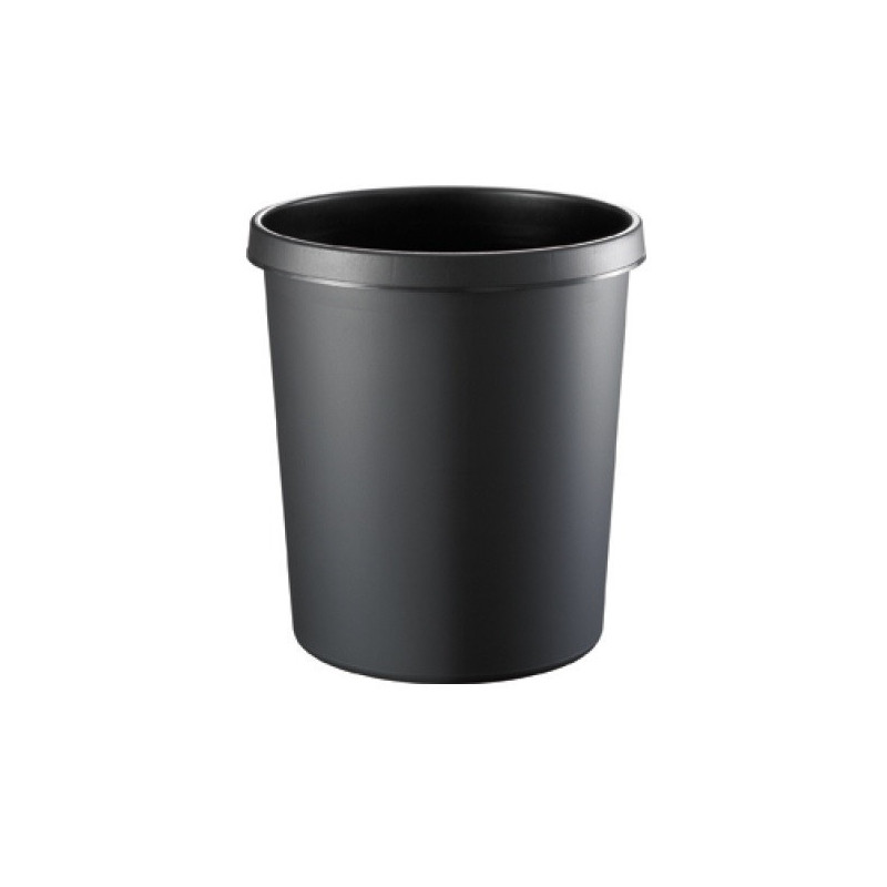 POUBELLE HELIT 18L. NOIR
