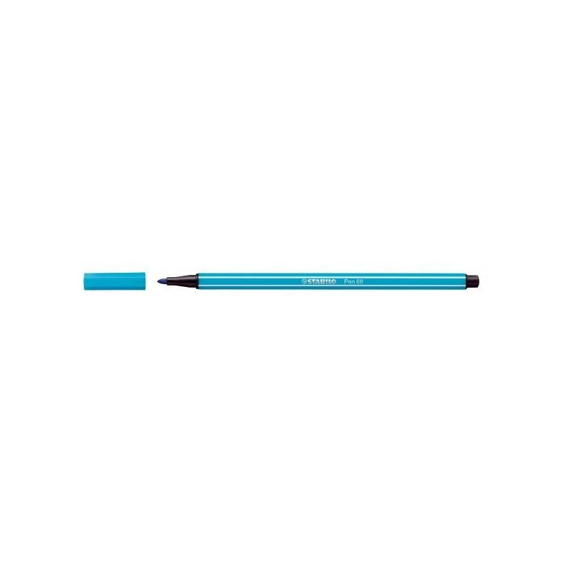 FEUTRE ECO.STABILO PEN BLEU CLAIR