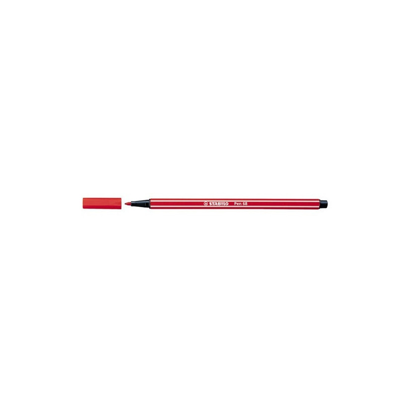 FEUTRE ECO.STABILO PEN ROUGE FONCE