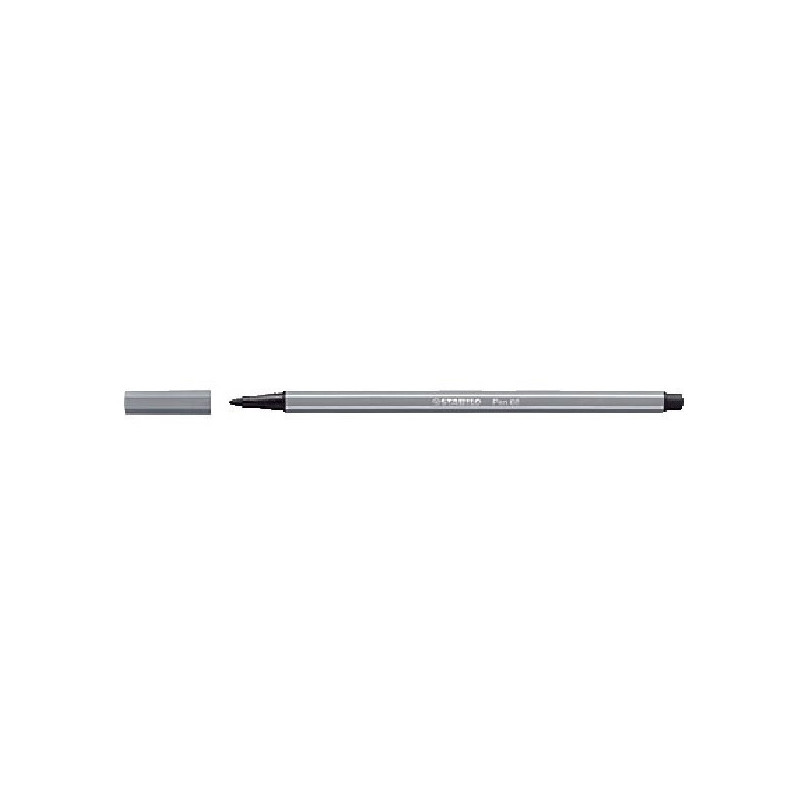 FEUTRE ECO.STABILO PEN GRIS FONCE