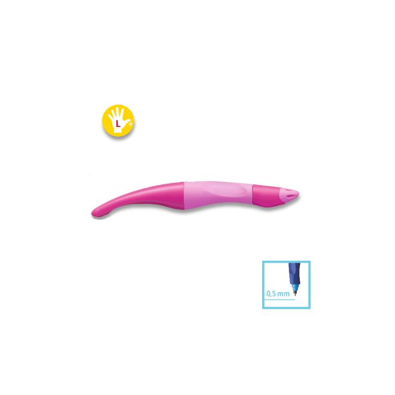 ROLLER STABILO EASYORIGINAL GAUCH. ROSE CLAIR / ROSE