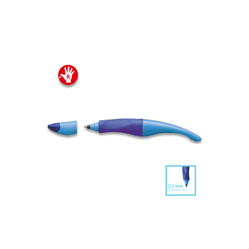 ROLLER STABILO EASYORIGINAL DROIT. BLEU CLAIR / BLEU