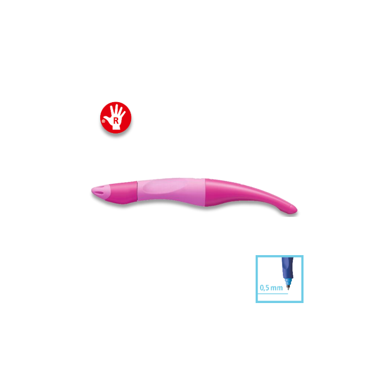 ROLLER STABILO EASYORIGINAL DROIT. ROSE CLAIR / ROSE