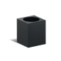 POT A CRAYONS DURABLE CUBO NOIR