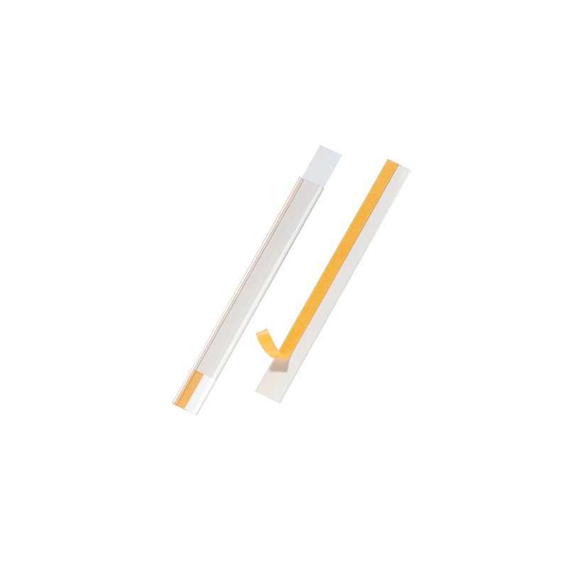 PORTE-ETIQUETTE ADHESIF SEMI-RIGIDE 200X30MM 5PCS