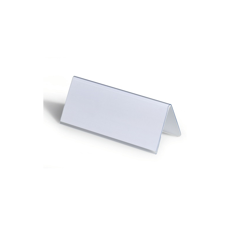PORTE-NOM DURABLE 61X150MM SEMI-RIGIDE