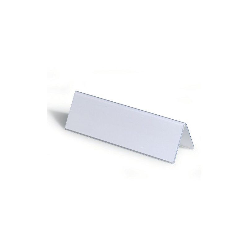 PORTE-NOM DURABLE 61X210MM SEMI-RIGIDE