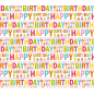 PAPIER CADEAU BSB HAPPY BIRTHDAY