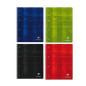 CAHIER CLAIREF. REL.INT. A4+ QUAD. 80FLS ASS.