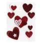 AUTOCOLLANT BSB CREATIVE-STICKER COEURS