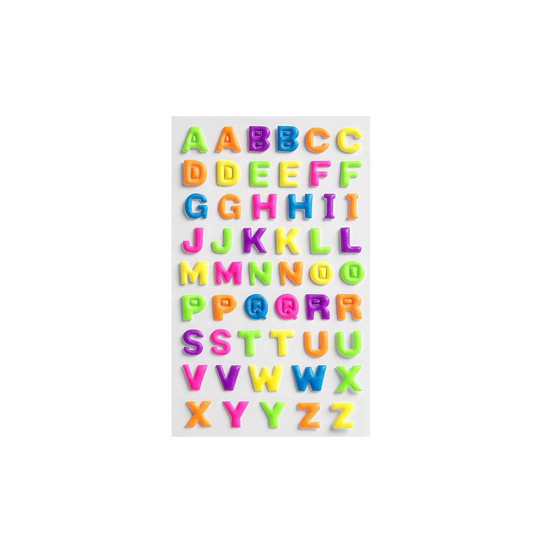 AUTOCOLLANT BSB CREATIVE-STICKER ALPHABET