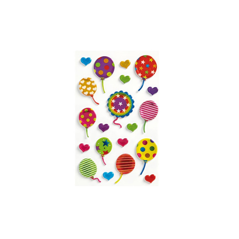 AUTOCOLLANT BSB CREATIVE-STICKER BALLONS