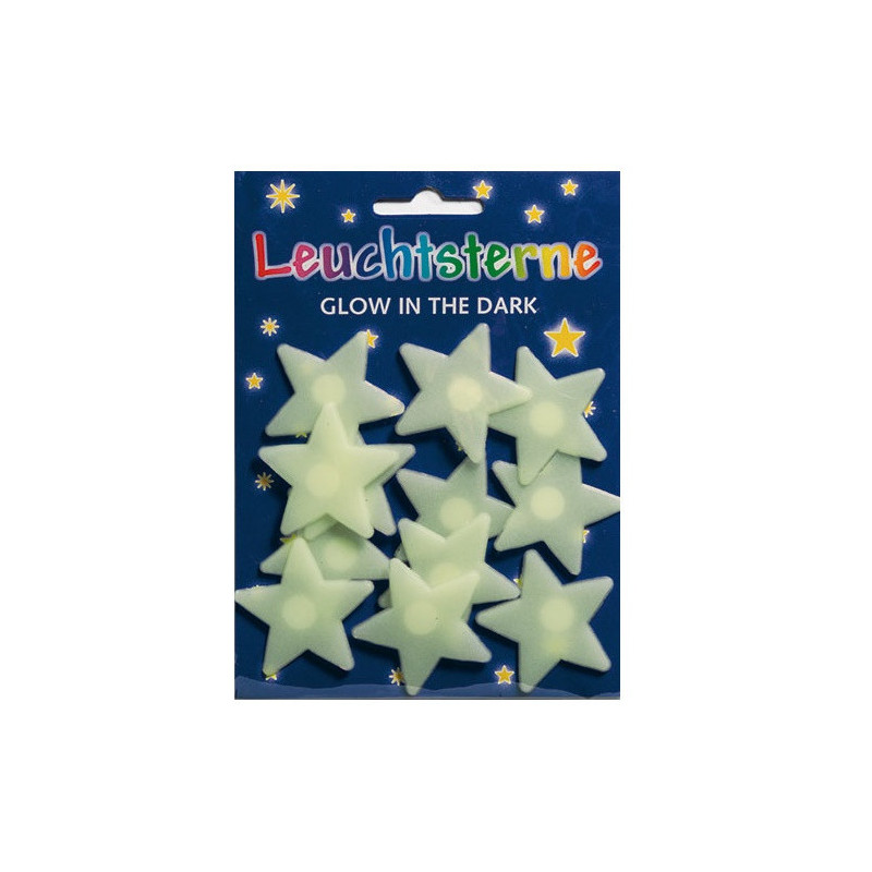 AUTOCOLLANT BSB GLOW IN THE DARK ETOILES 12PCS