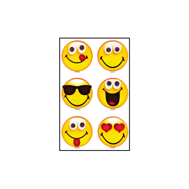 AUTOCOLLANT BSB CREATIVE-STICKER SMILEY