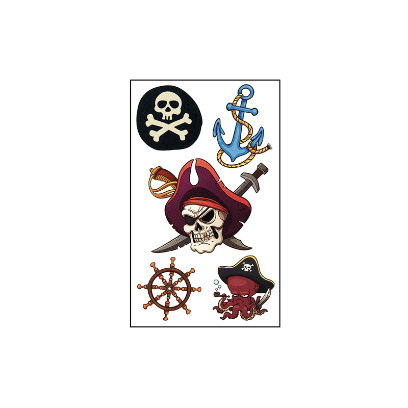 AUTOCOLLANT BSB TATTOOS PIRATES