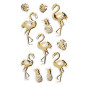 AUTOCOLLANT BSB CREATIVE-STICKER FLAMINGO